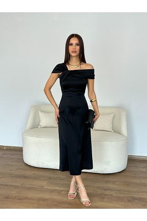 لباس مشکی زنانه بافتنی Nesil - کد 902933160