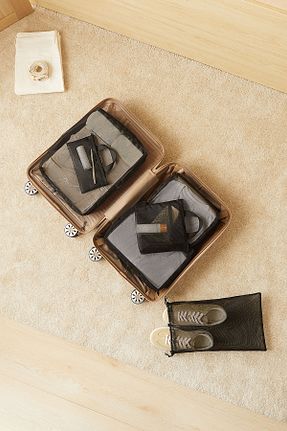 نظم دهنده چمدان مشکی Ocean Home Textile - کد 957378135