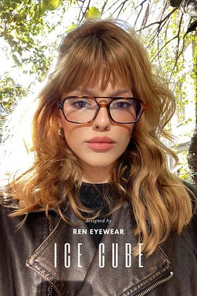 عینک محافظ نور آبی نارنجی زنانه 51 REN EYEWEAR - کد 770933925