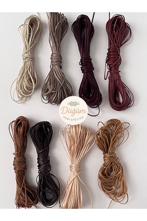 نخ بافندگی رنگی Düğüm Hobi Atölyesi - کد 955900456