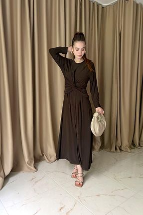 لباس مجلسی حجاب سفید زنانه دو سینه lizge giyim - کد 956334798