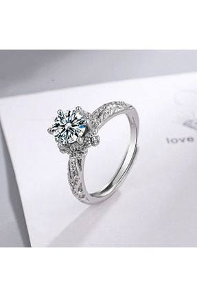 انگشتر نقره متالیک زنانه زیرکن AstoriaSilver - کد 956537796