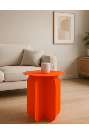 میز جلو مبلی نارنجی فلزی VoomeDesign - کد 956614559