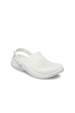 صندل سفید زنانه پاشنه پلتفرم Crocs - کد 957606031