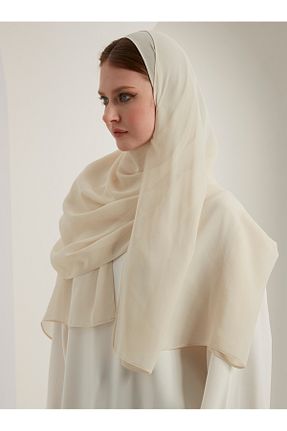 روسری بژ پلی استر Store Wf - کد 957301615