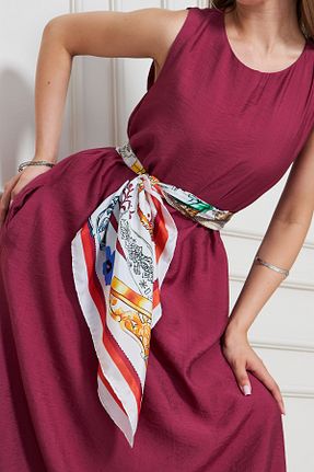 دستمال گردن رنگی زنانه ابریشم D scarf - کد 957294431