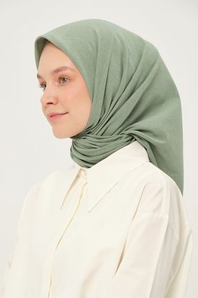 روسری سبز 90 x 90 Madame Polo - کد 957340850