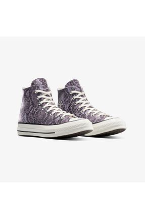 کفش اسنیکر بنفش زنانه بند دار Converse - کد 952637050