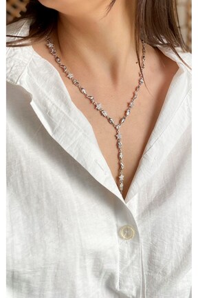 گردنبند جواهر زنانه فلزی Sacha Accessories - کد 957628385