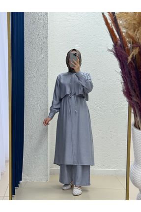 ست بالاتنه و پائین تنه حجاب رنگی زنانه رگولار BENAHOLL - کد 957645787