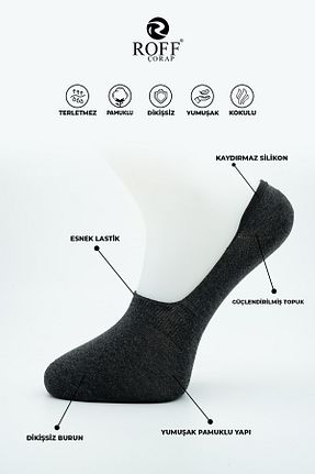 جوراب رنگی زنانه Babet Çorabı wolk shoes - کد 957652539
