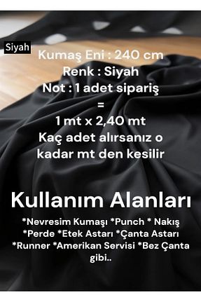 پارچه مشکی ÇIQRIK HOME - کد 949029197