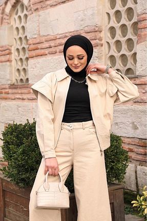 کاپشن سایز بزرگ رنگی زنانه Ceket Genel Markalar - کد 805828589
