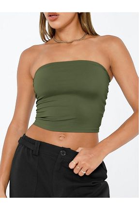 بلوز خاکی زنانه ساده Teenystore - کد 941334069