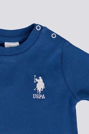 ست نوزادی آبی بچه گانه پنبه ای U.S. Polo Assn. - کد 865219601
