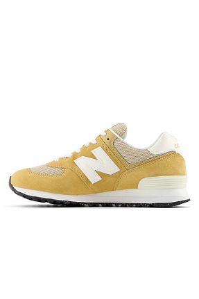 کفش اسنیکر زرد زنانه بند دار New Balance - کد 803510804