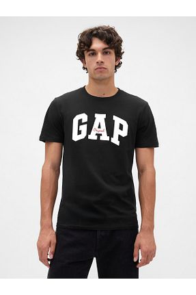 تیشرت مشکی مردانه رگولار GAP - کد 849936914