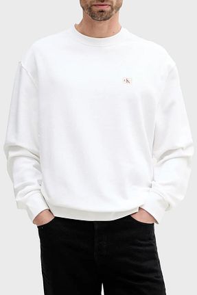 سوئیشرت رنگی مردانه ساده Calvin Klein - کد 946968148