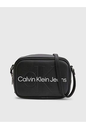 کیف دوشی مشکی زنانه پلی اورتان Calvin Klein - کد 358864663