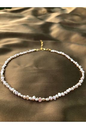 گردنبند مروارید سفید مروارید فرهنگی ASIYEGULBOUTIQUE - کد 261166152