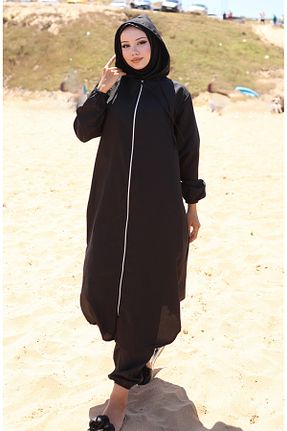 مایو حجاب مشکی زنانه ساده sefamerve - کد 864902328