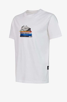 تیشرت سفید مردانه رگولار New Balance - کد 815290009