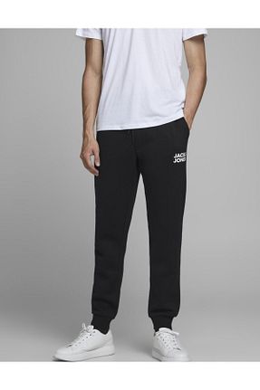 شلوار کرمگن مشکی مردانه رگولار Jack & Jones - کد 46777654