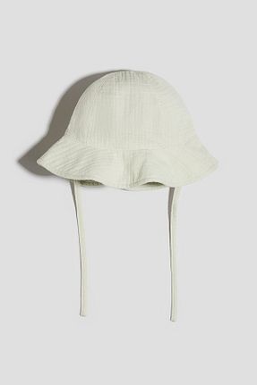کلاه سبز بچه گانه پنبه ای H&M - کد 904710440