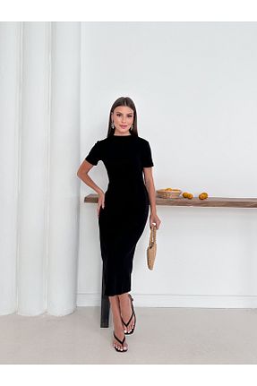 لباس مشکی زنانه بافتنی TrendyFashion - کد 949142952