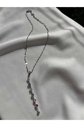 گردنبند استیل ( فولاد ) زنانه استیل (فولاد) Home - کد 959744689