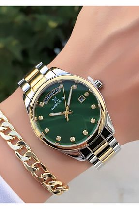 ساعت مچی طلائی زنانه 36-40 میلی متر Daniel Klein - کد 330479098