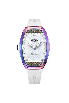 ساعت مچی رنگی زنانه استل (فولاد) Welder - کد 857851013