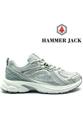 کفش اسنیکر بژ زنانه بند دار Hammer Jack - کد 943261804