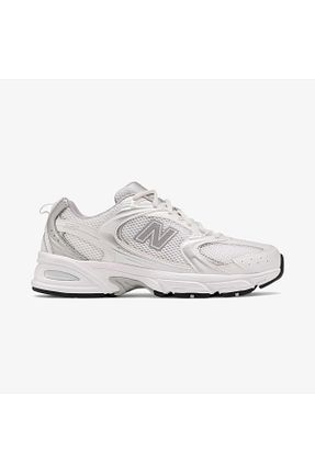 کفش پیاده روی سفید زنانه پارچه ای New Balance - کد 673424103