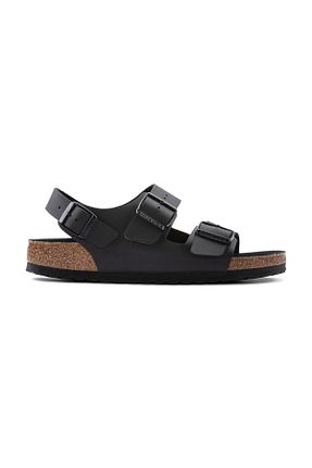 صندل مشکی زنانه پاشنه تخت Birkenstock - کد 804303755