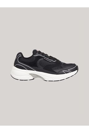 کفش اسنیکر مشکی زنانه بند دار Tommy Hilfiger - کد 886740132