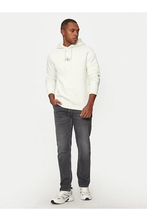 سوئیشرت بژ مردانه ساده Calvin Klein - کد 838700149