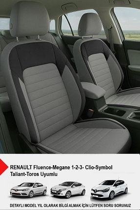 روکش صندلی خودرو طوسی GM-DESIGN - کد 939942466