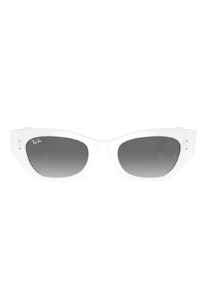 عینک آفتابی سفید زنانه 49 Ray-Ban - کد 829013315