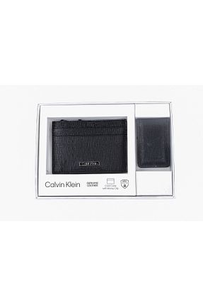 کیف پول مشکی مردانه ابعاد کوچک Calvin Klein - کد 687832296