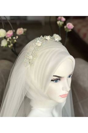 روسری سفید ZİNGO - کد 958391483