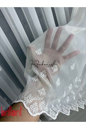 پرده توری نباتی ریل دار Brillant - کد 958518675