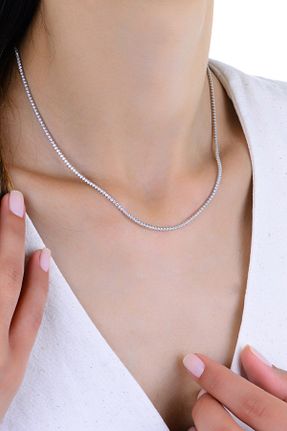 گردنبند نقره زنانه 925 عیار Söğütlü Silver - کد 958517685