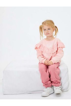 شلوار کرمگن صورتی بچه گانه رگولار Koton - کد 747863718
