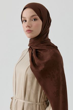 شال قهوه ای زنانه Tuğba - کد 959526931