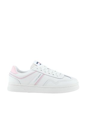 کفش اسنیکر طلائی زنانه چرم اصل Tommy Hilfiger - کد 921646964