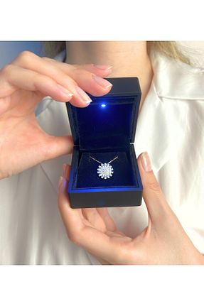 گردنبند نقره زرد زنانه 925 عیار Şimal Silver - کد 960328741