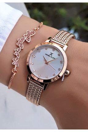 ساعت مچی صورتی زنانه 20-25 میلی متر Daniel Klein - کد 960351953