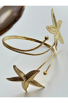 دستبند استیل (فولاد) زرد زنانه استیل ضد زنگ YOUES JEWELRY - کد 961088765