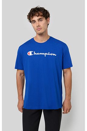 تیشرت آبی مردانه رگولار Champion - کد 887219173